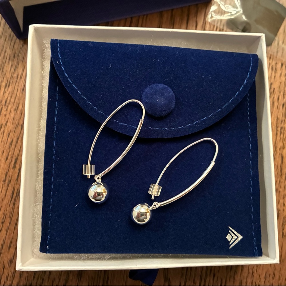 NEW in Box Sterling Silver Earrings